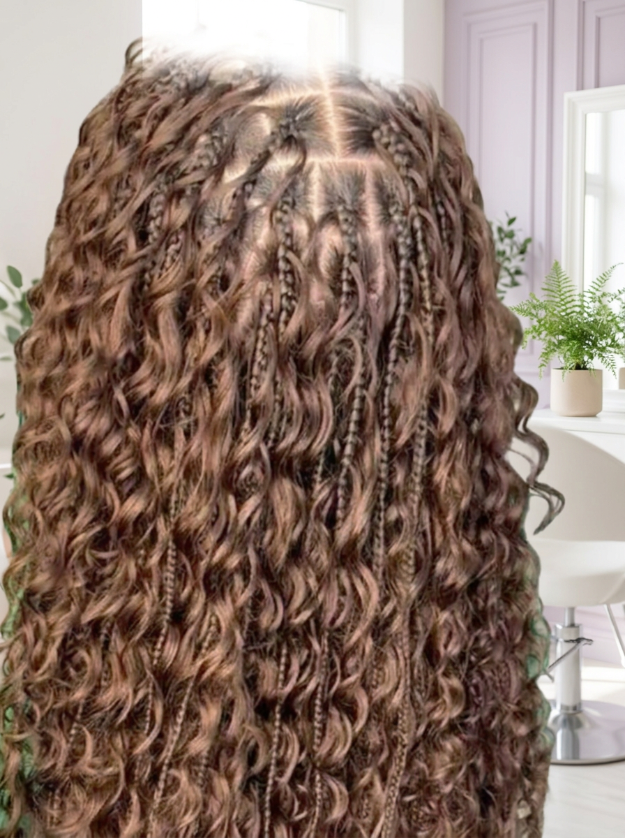 Small medium Bora Bora braids